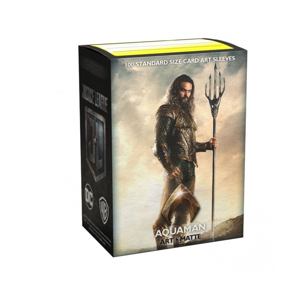 Dragon Shield - 100 Matte Art Sleeves - Justice League Aquaman