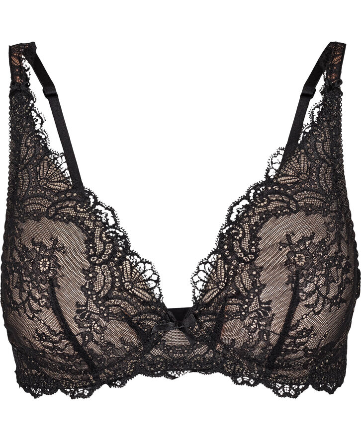 Aubade TRIANGLE PLUNGE DANS Sort