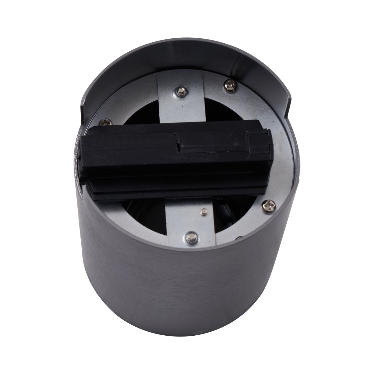 Moderne 1-fase railspot gunmetal - Iconic Rondoo Up
