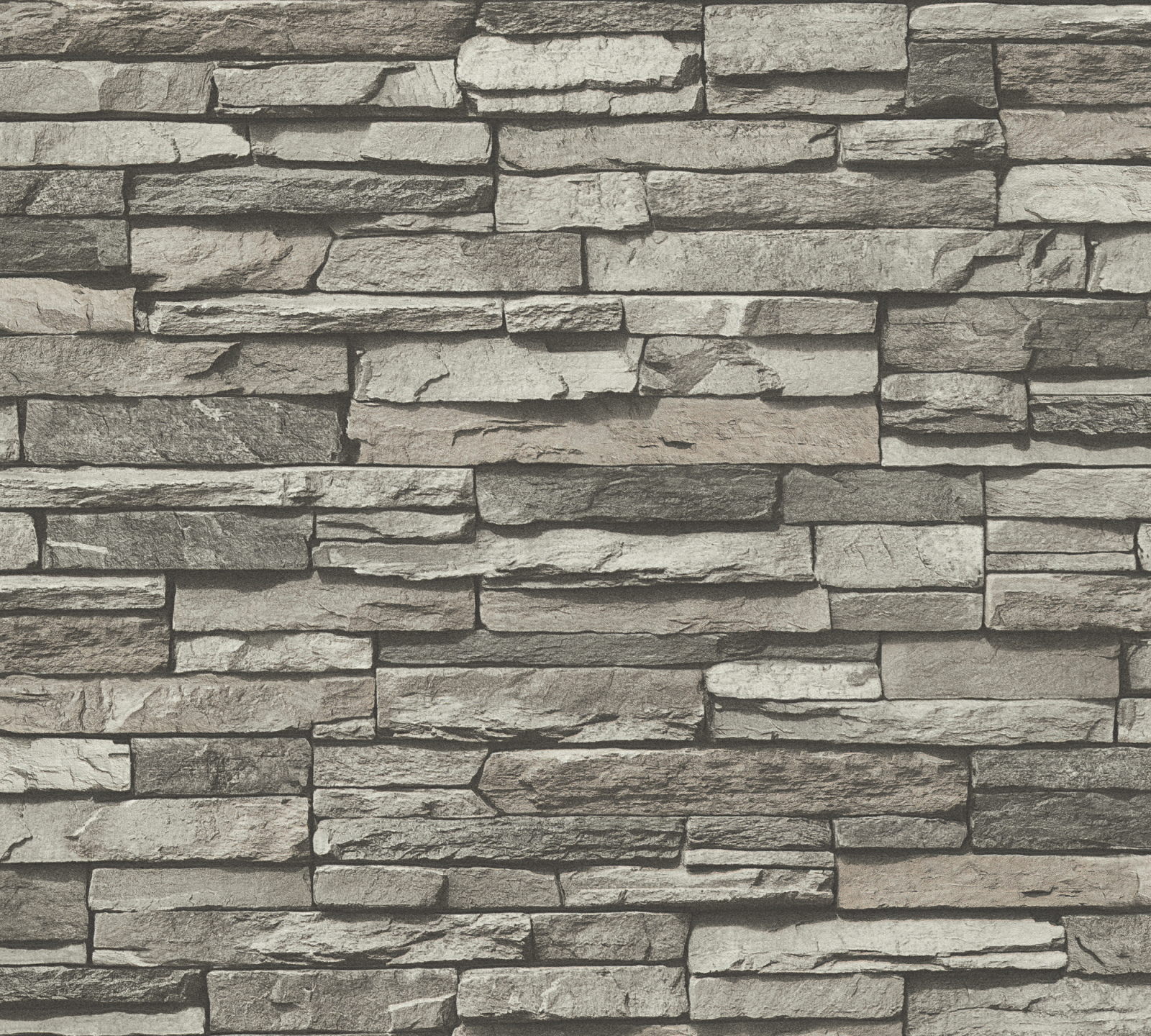 Vinyltapete BEST OF WOOD`N STONE - Steinwand - 10 Meter