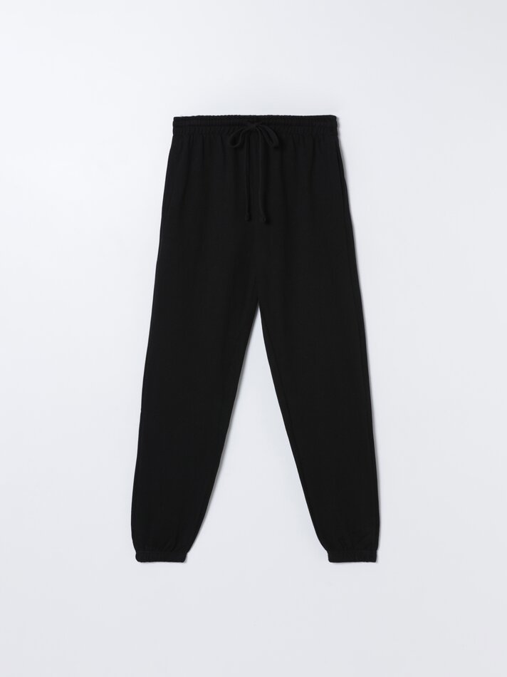 Conjunto com 3 calças jogger básicas - Azul Médio