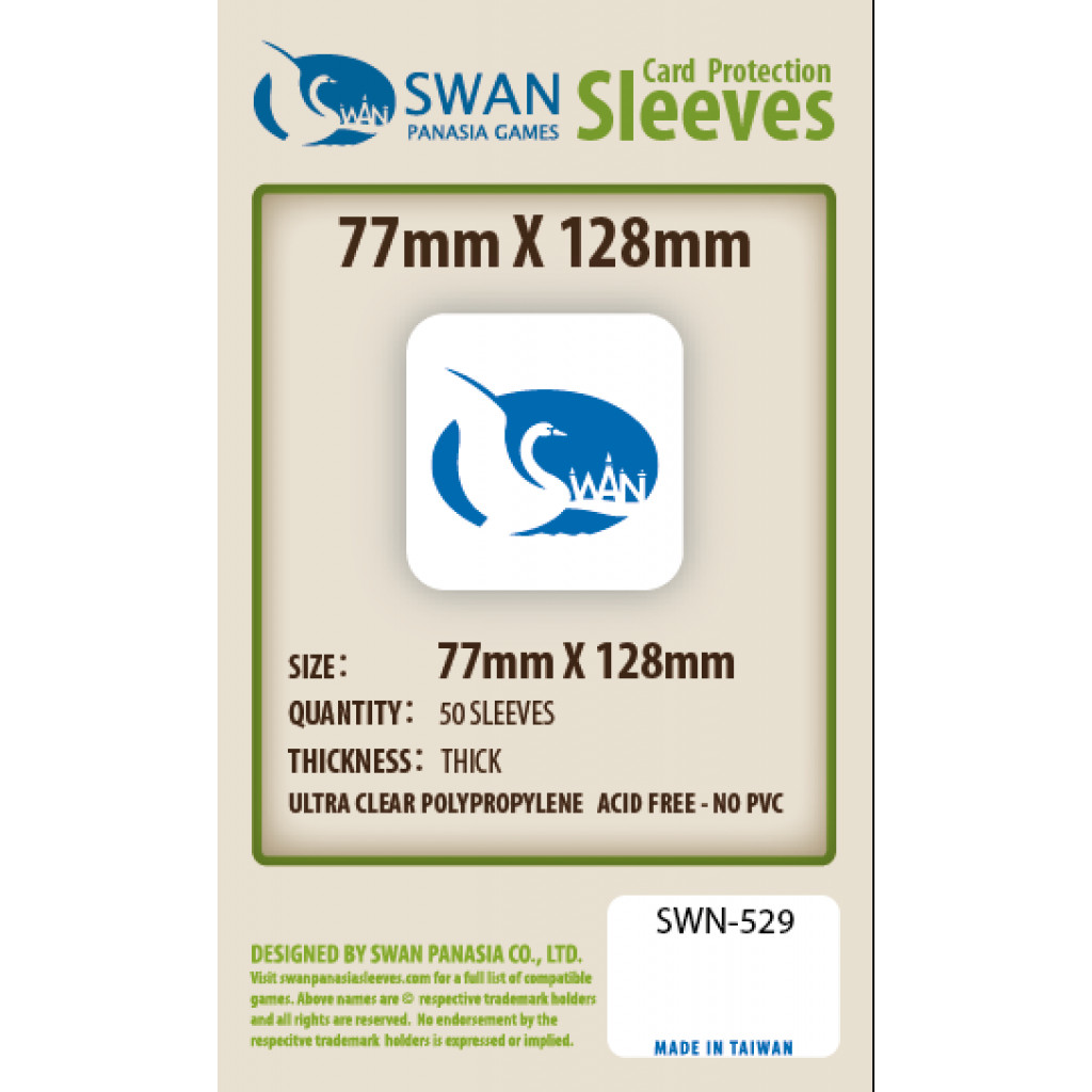 Swan Panasia - Card Sleeves Premium - 77x128mm - 50p
