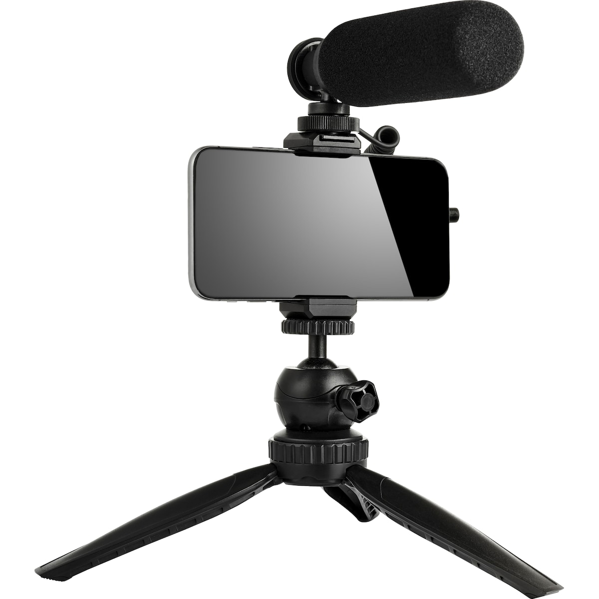 Wistream tripod med shotgun-mikrofon