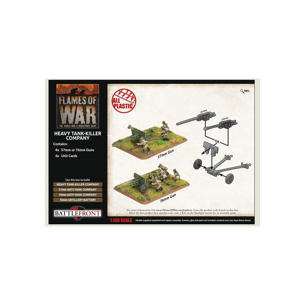 Flames of War - Heavy Tank-Killer Company
