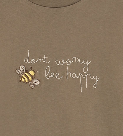 Fliink T-Shirt - Sommer Bee - Kiefer Bark