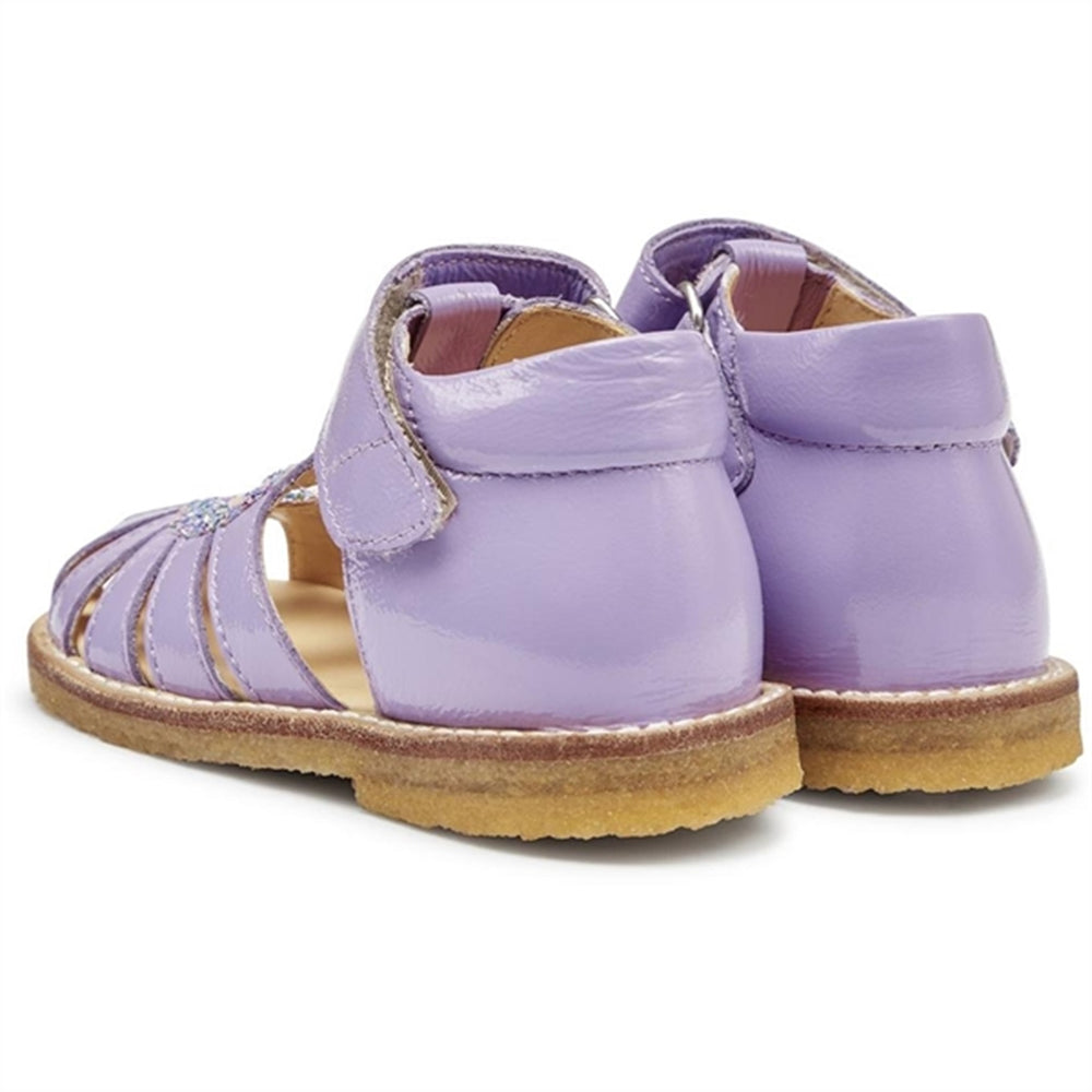 Køb Angulus Begyndersandaler Lilac/Confetti Glitter