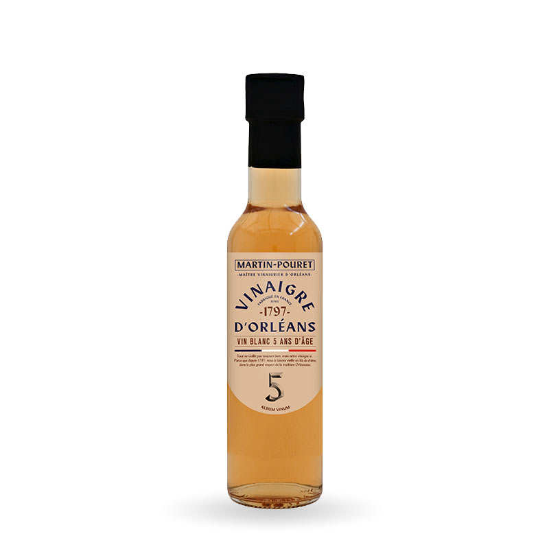 Vinaigre d'Orléans de vin blanc 6° - 5 ans d'âge