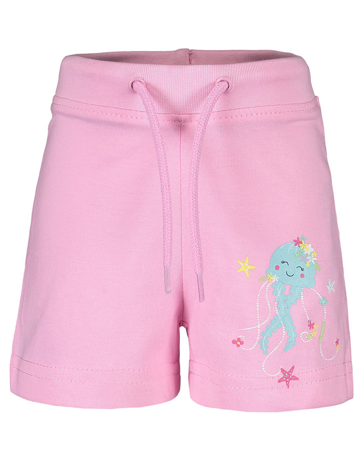 Jersey-Shorts MERMAID SUMMER in rosa