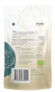 Pure Mushrooms Bio Lions Mane Capsules 60VCP