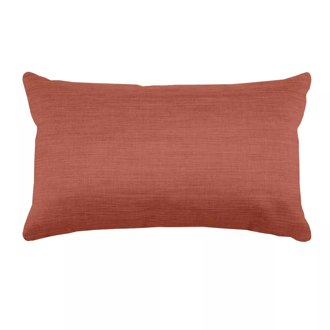 Coussin rectangulaire coton (30 x 50 cm) Béa Terracotta
