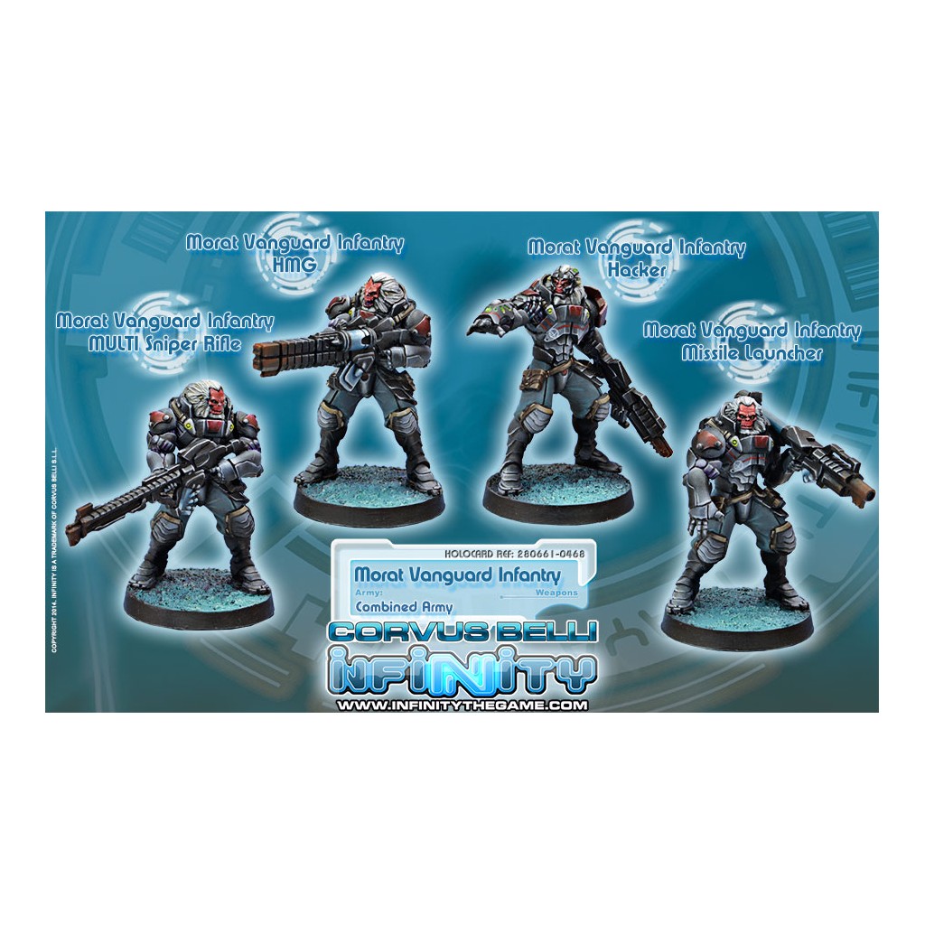 Infinity - Morat Vanguard Infantry