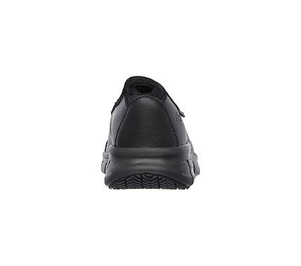 SKECHERS Schlupfschuh aus Leder schwarz