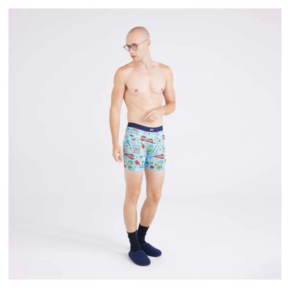 Boxers Saxx Vibe Xtra Super Pickleball Legends-Aqua