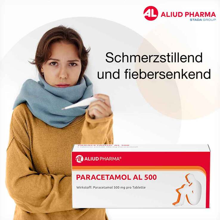 PARACETAMOL AL 500 Tabletten, 20 St
