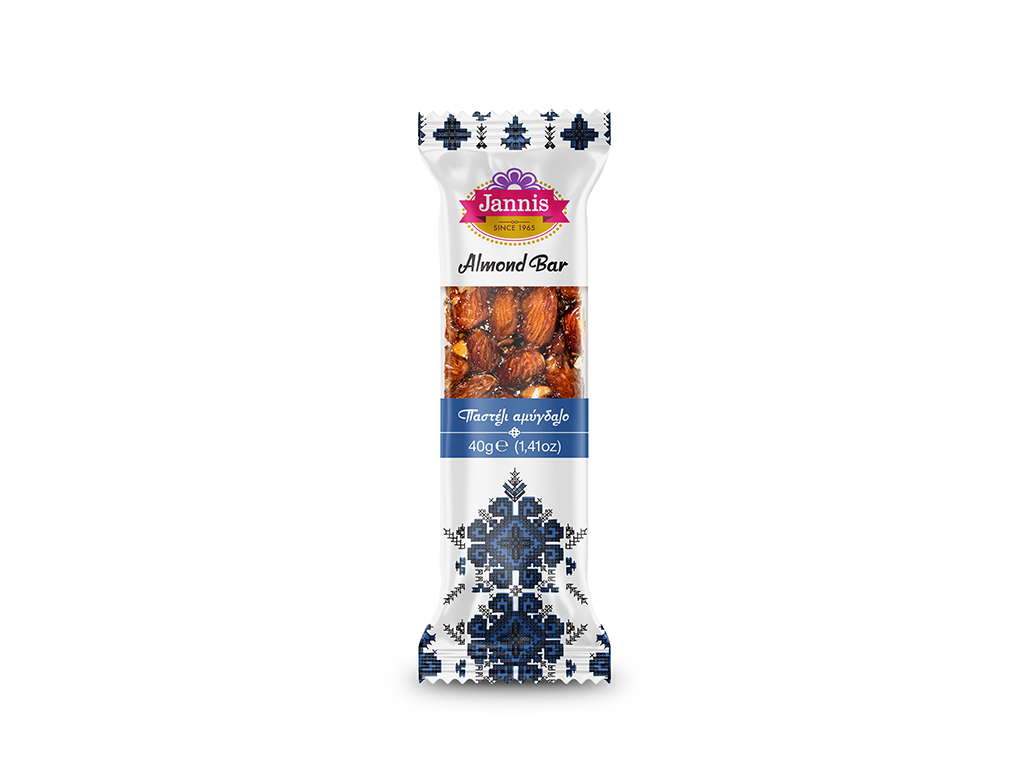 BARRA JANNIS AMÊNDOA 40G