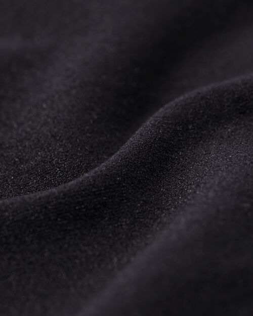 slip sans coutures femme noir