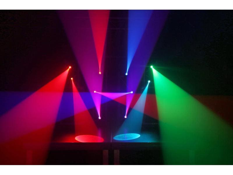 BeamZ Scheinwerfer PS10W Heller Pin Spot mit einer 10-W-4-in-1-LED