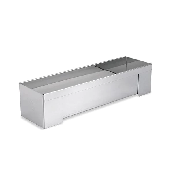 Lot de 2 gouttières démontables 30 x 8 cm et 30 x 4 cm De Buyer