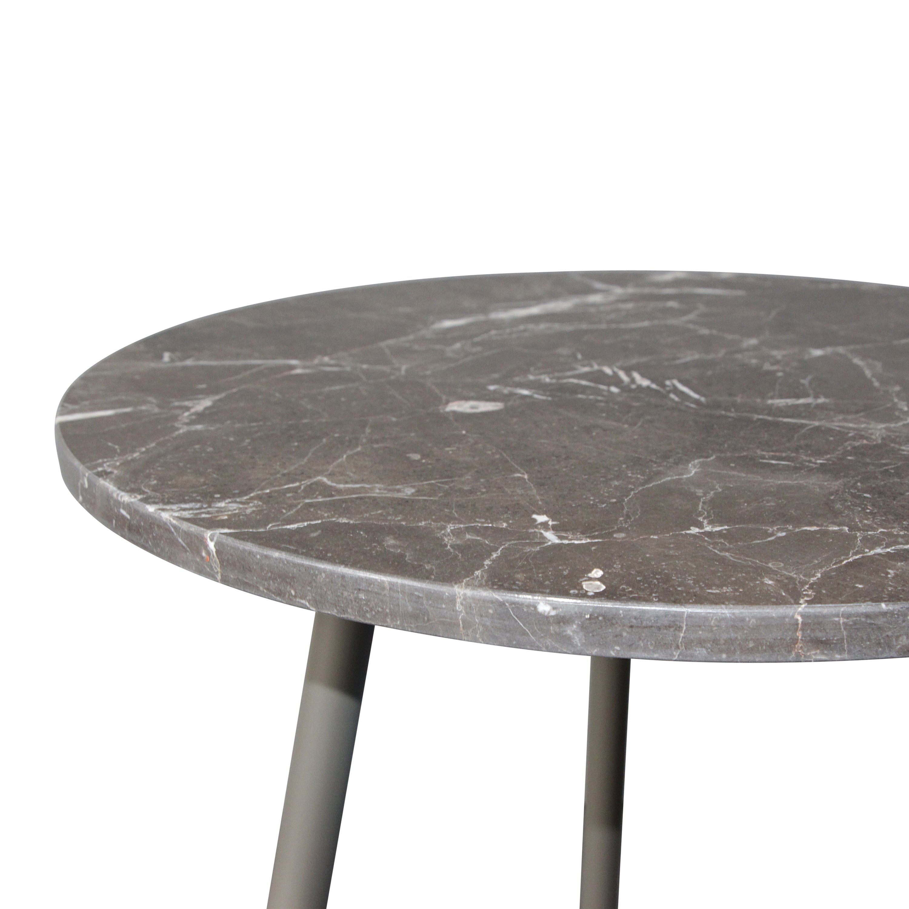 by fonQ Vein Bijzettafel H 51 x Ã 45 cm - Bruin