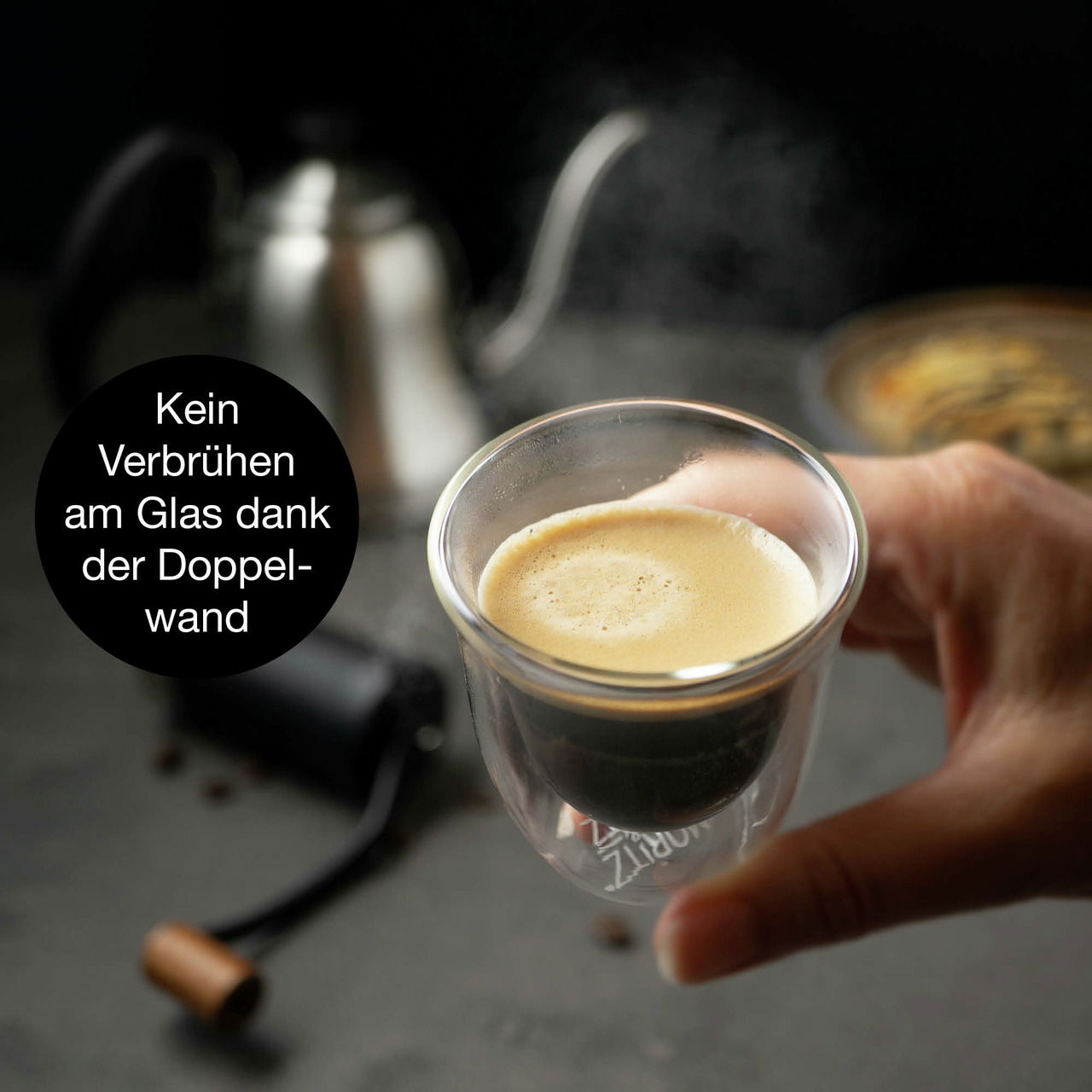 Moritz & Moritz Barista Napoli Thermo-Espressogläser 6-tlg.