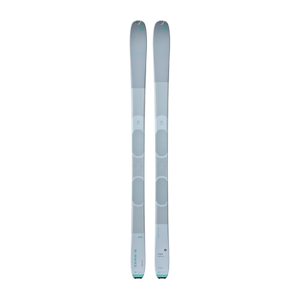 Blizzard ZERO G 085 W - Skis randonné Femme gris froid/sarcelle