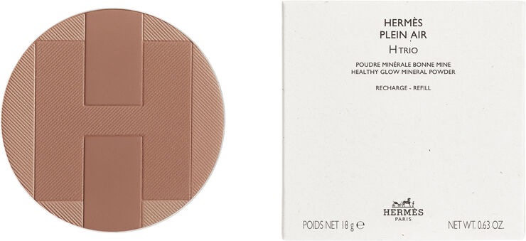 HERMÈS Hermès Plein Air, H Trio healthy glow mineral powder refill, Colorado