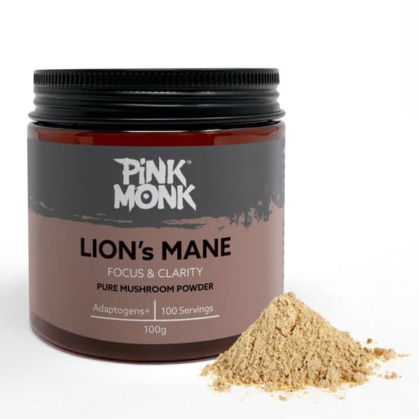 Lion’s Mane Powder Hericium Erinaceus Polysaccharides Lions Mane Focus & Clarity