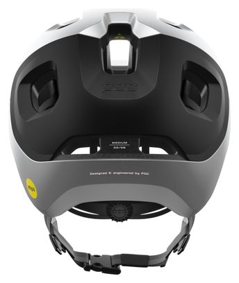 Casque Poc Axion Race Mips Noir/Argent Mat
