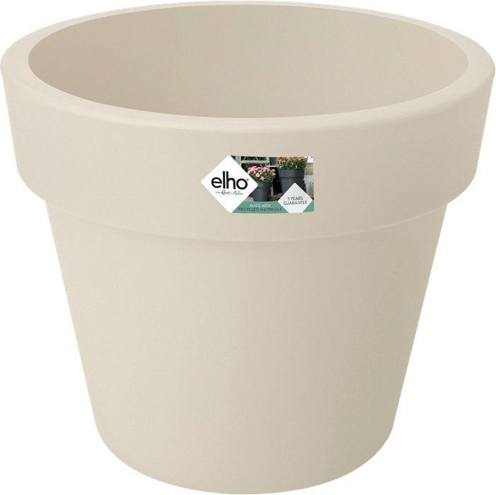 Elho bloempot Green Basics wit D 39 H 33 cm