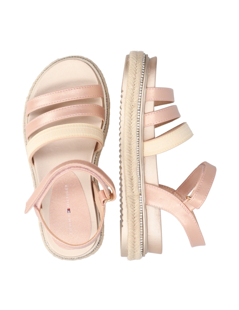 PLATFORM VELCRO SANDAL