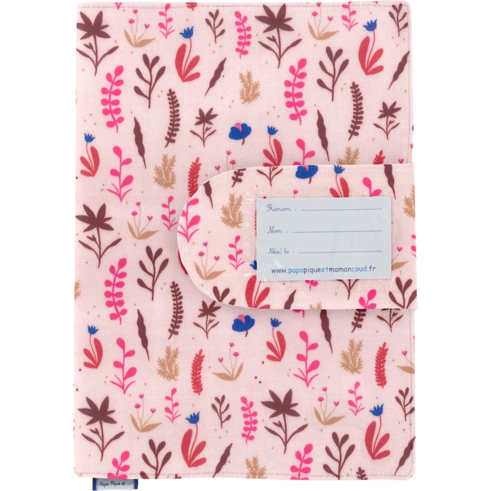Protège Carnet De Santé Herbier Rose
