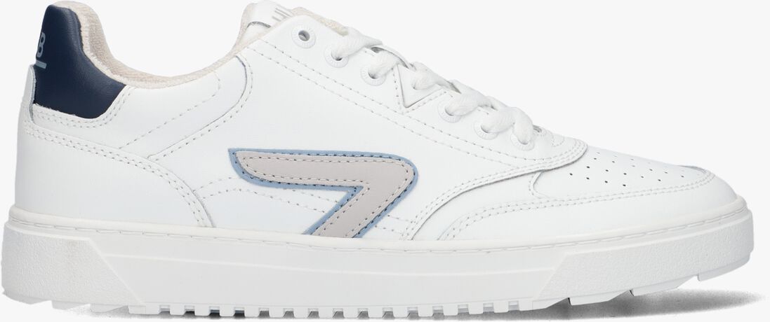 HUB witte hub lage sneakers duke