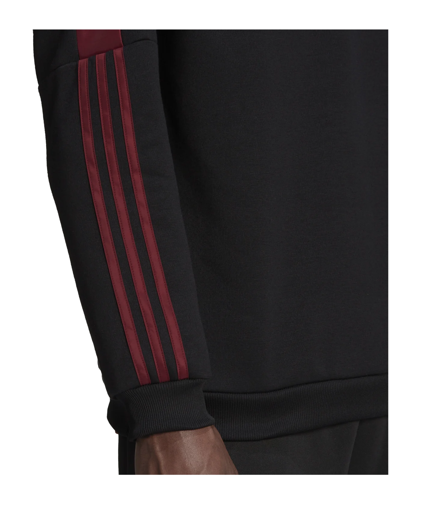 adidas Tiro Hoody Schwarz Rot