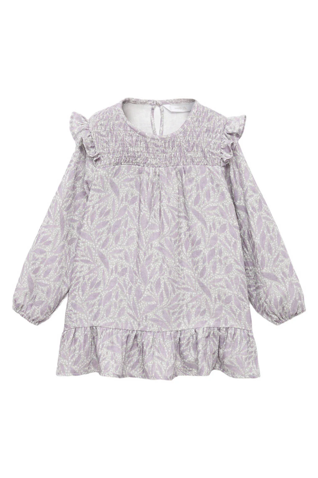 Mango Kids A-lijn jurk lila