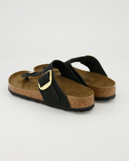Birkenstock Gizeh Big Buckle Pantoletten in Schwarz