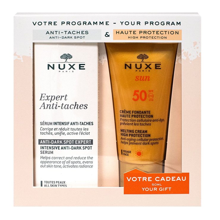 Expert sérum anti-taches 30ml + crème visage SPF50 50ml offerte