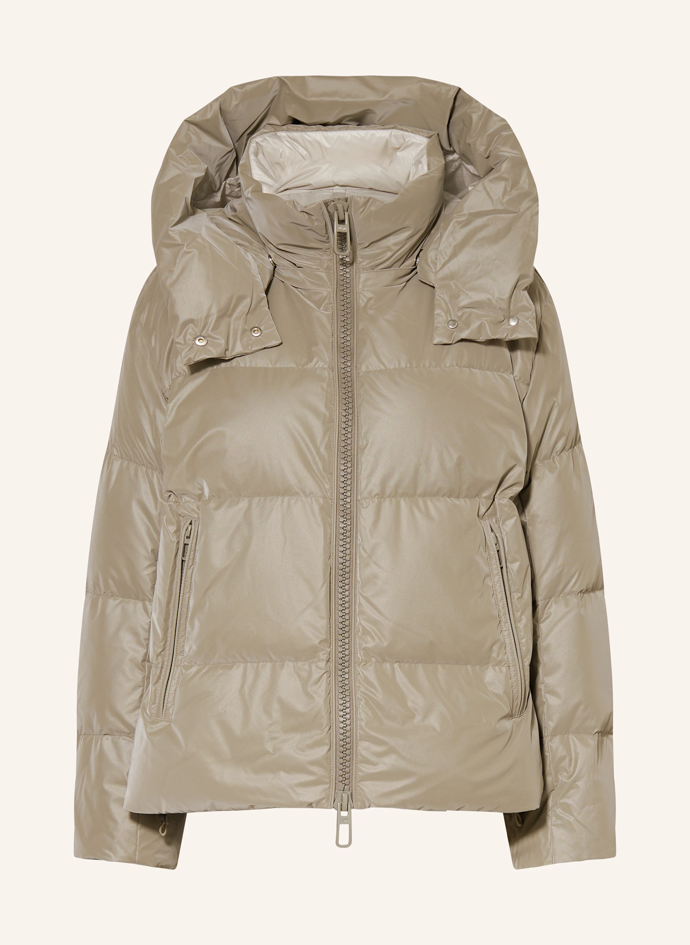 DUNO Oversized-Daunenjacke NAOKO mit abnehmbarer Kapuze