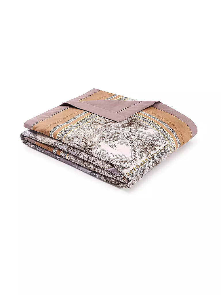 BASSETTI Tagesdecke - Plaid BOBOLI 135x190cm Grau hellgrau