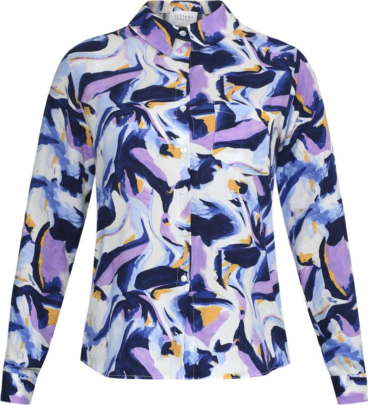SisterS Point MAIDA-SH3 Graphic blue/purple