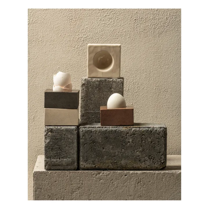 Serax Coquetiers Uovo - Set de 2 | Noir