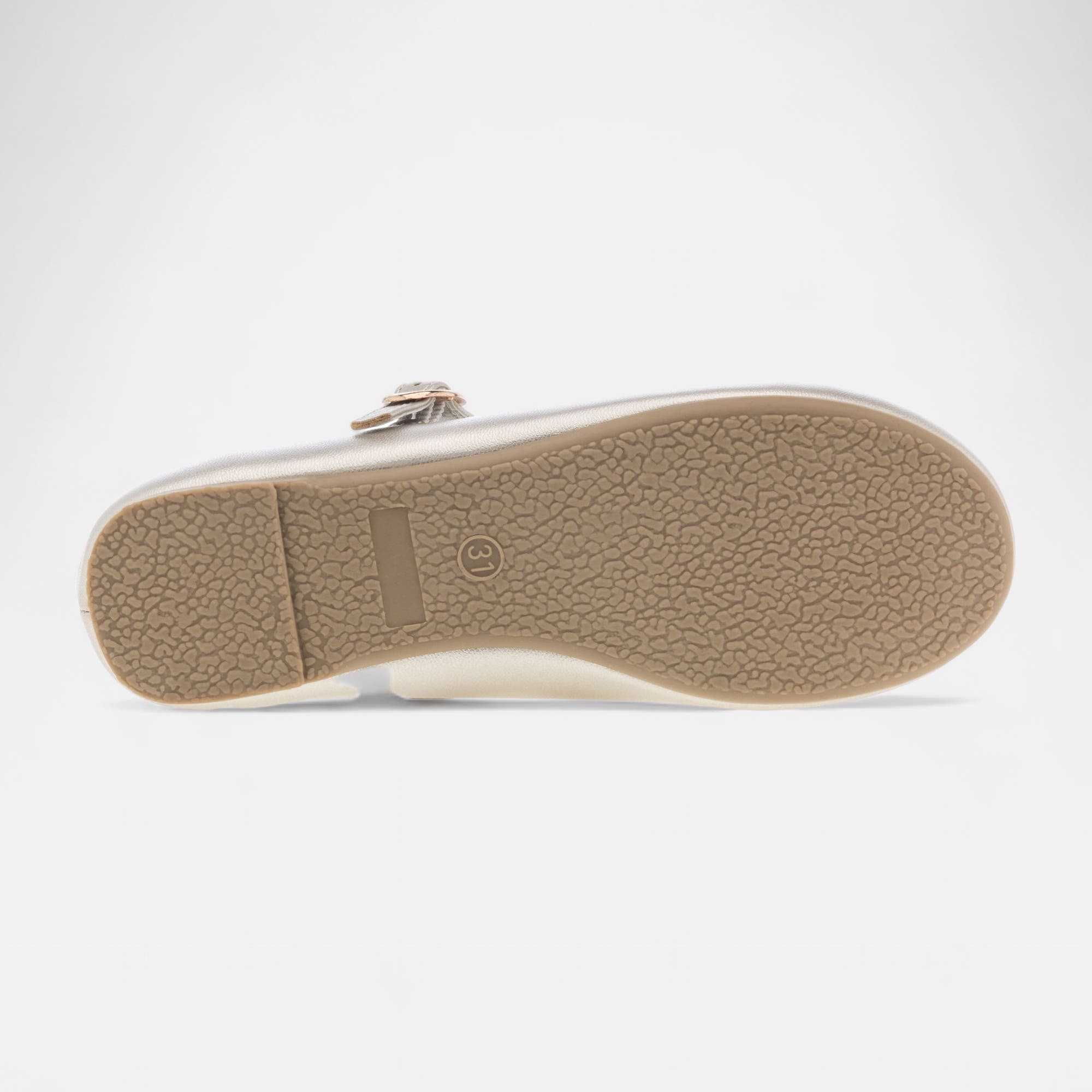 Ballerines Fille or