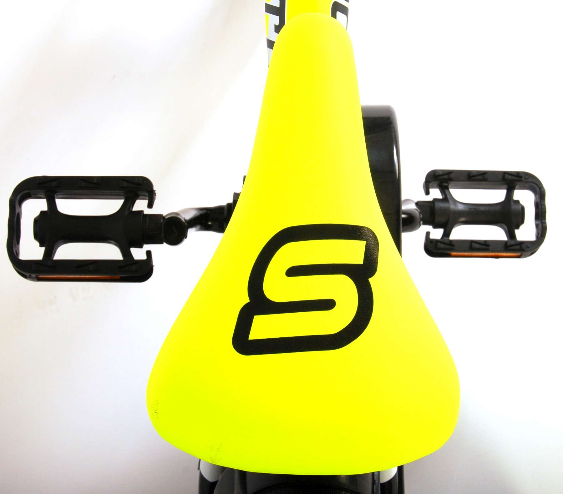 TPFSports Sportivo Kinderfahrrad - Jungen - 12 Zoll - 2 Handbremsen - Neon Gelb