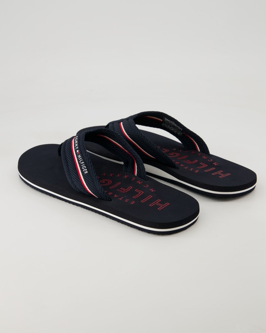 Tommy Hilfiger Beach Sandal Zehentrenner in Blau