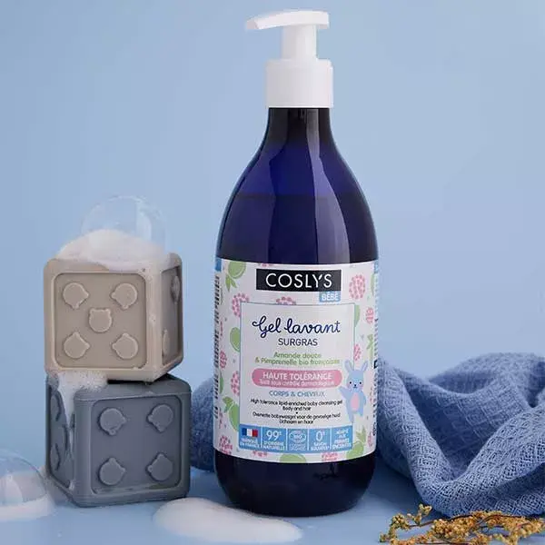 Gel de Limpeza Ultranutritivo para Bebê Coslys 500ml