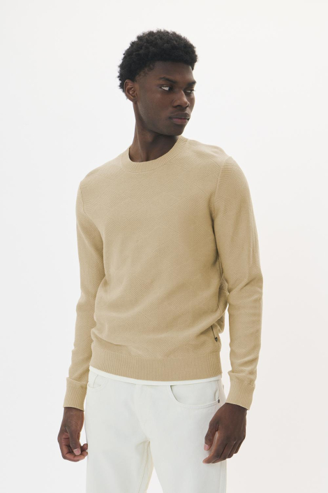 Matinique beige heren trui