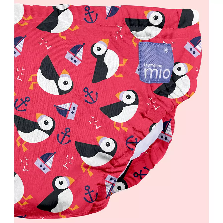 Bambino Mio Schwimmwindel wiederverwendbar, Papageitaucher, Größe L