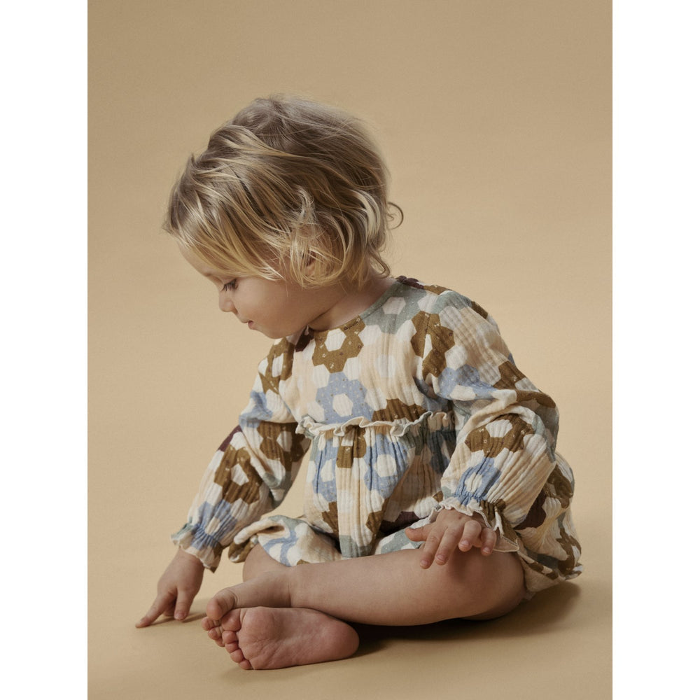 Køb Lil'Atelier Coconut Milk Nbftalia Ls Loose Body Kjole Lil