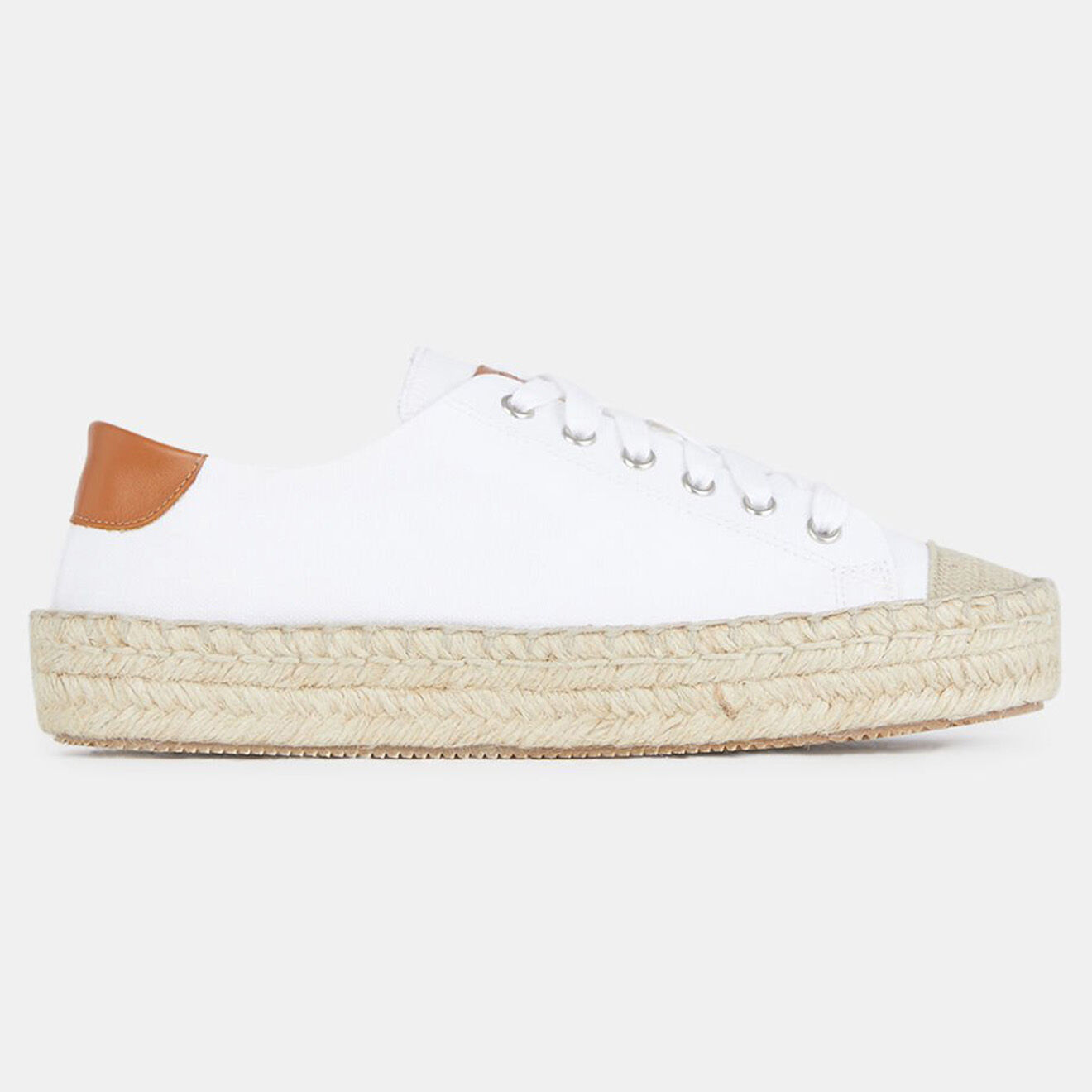 JW Anderson Espadrilles en Cuir Danny blanches