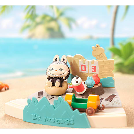 Labubu monsters playing games scene samlerfigur – flere varianter – assorteret