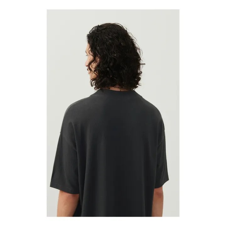 American Vintage T-shirt Rakabay | Gris anthracite